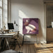 Lapin Catcheur Square Canvas Art  Florent Bodart 