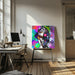 AZ02 by mnemonixART Square Canvas Print Art for Modern Home Decor. Decorate your office or living room with canvas artwork