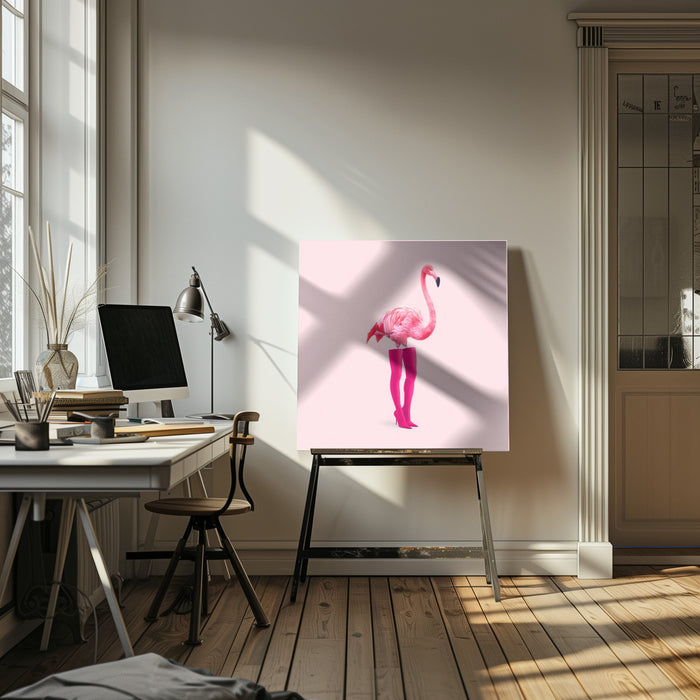 Flaminciaga Square Canvas Art  Artem Pozdniakov 