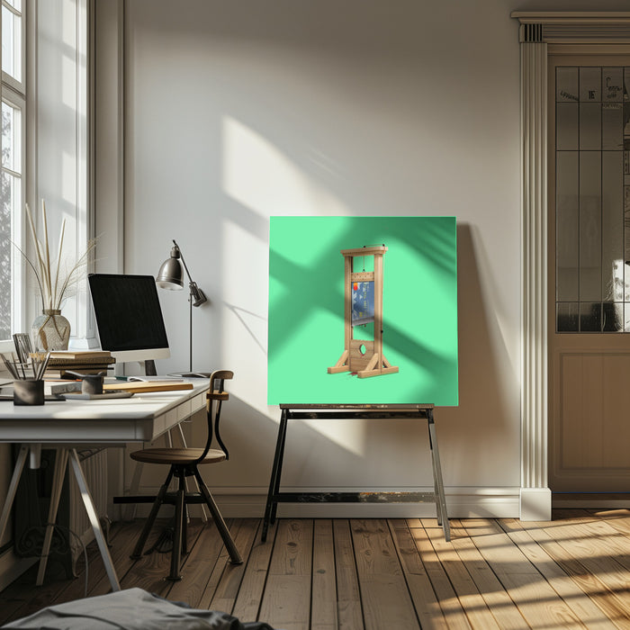 Credit sentence by Artem Pozdniakov Square Canvas Print Art for Modern Home Decor. Decorate your office or living room with canvas artwork