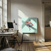 Happy Dress by Artem Pozdniakov Square Canvas Print Art for Modern Home Decor. Decorate your office or living room with canvas artwork