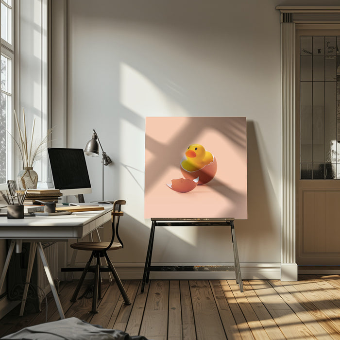 Born This Way by Artem Pozdniakov Square Canvas Print Art for Modern Home Decor. Decorate your office or living room with canvas artwork