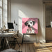Pirate Dog Square Canvas Art  Artem Pozdniakov 
