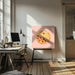 Pizza Balance by Artem Pozdniakov Square Canvas Print Art for Modern Home Decor. Decorate your office or living room with canvas artwork