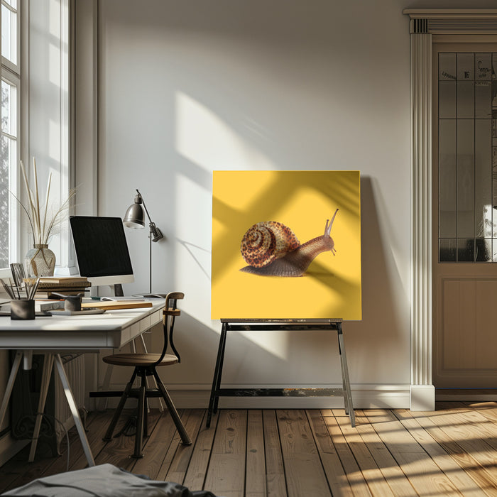 Fast like Cheetah by Artem Pozdniakov Square Canvas Print Art for Modern Home Decor. Decorate your office or living room with canvas artwork
