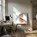 Baby Fox Square Canvas Art  Emel Tunaboylu 