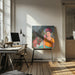 Frida a Casa Azul by Sylvie Demers Square Canvas Print Art for Modern Home Decor. Decorate your office or living room with canvas artwork