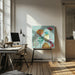 My Heart of Gold by Sylvie Demers Square Canvas Print Art for Modern Home Decor. Decorate your office or living room with canvas artwork