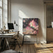 Magic Unicorn Collage Art by Samantha Hearn Square Canvas Print Art for Modern Home Decor. Decorate your office or living room with canvas artwork