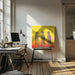 Meerkat Gang at Sunset by Carlo Kaminski Square Canvas Print Art for Modern Home Decor. Decorate your office or living room with canvas artwork