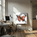 Butterfly 49 by Bilge Paksoylu Square Canvas Print Art for Modern Home Decor. Decorate your office or living room with canvas artwork