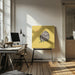 Hiding Cat by Vision Grasp Art Square Canvas Print Art for Modern Home Decor. Decorate your office or living room with canvas artwork