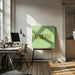 Green by Julia Ramiro Square Canvas Print Art for Modern Home Decor. Decorate your office or living room with canvas artwork