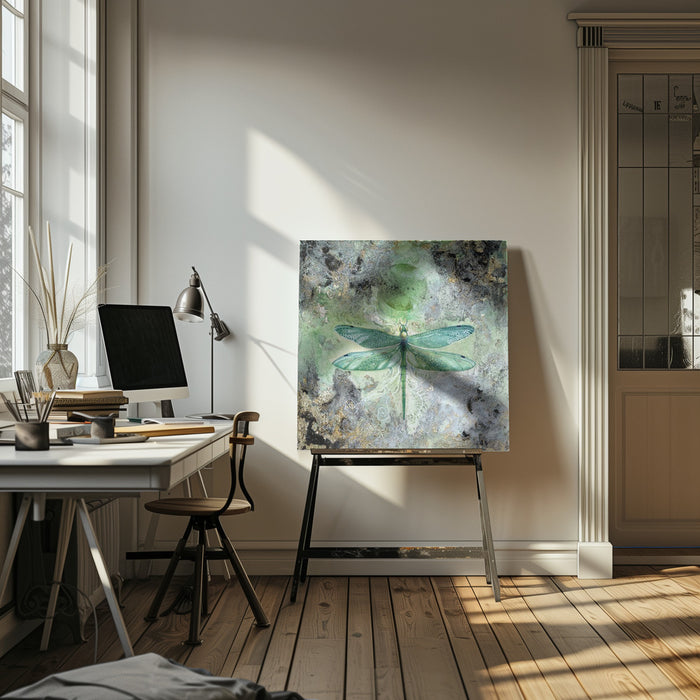 Transformation by Stephanie Law Square Canvas Print Art for Modern Home Decor. Decorate your office or living room with canvas artwork