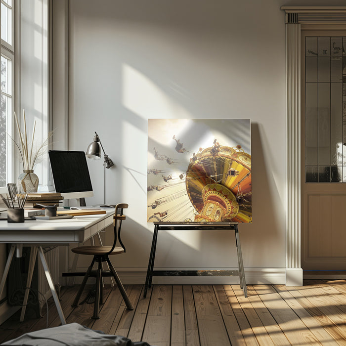 Euphoria by Kapuschinsky Square Canvas Print Art for Modern Home Decor. Decorate your office or living room with canvas artwork