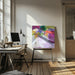 Adventure awaits Square Canvas Print Art  Kirsten Handelmann 