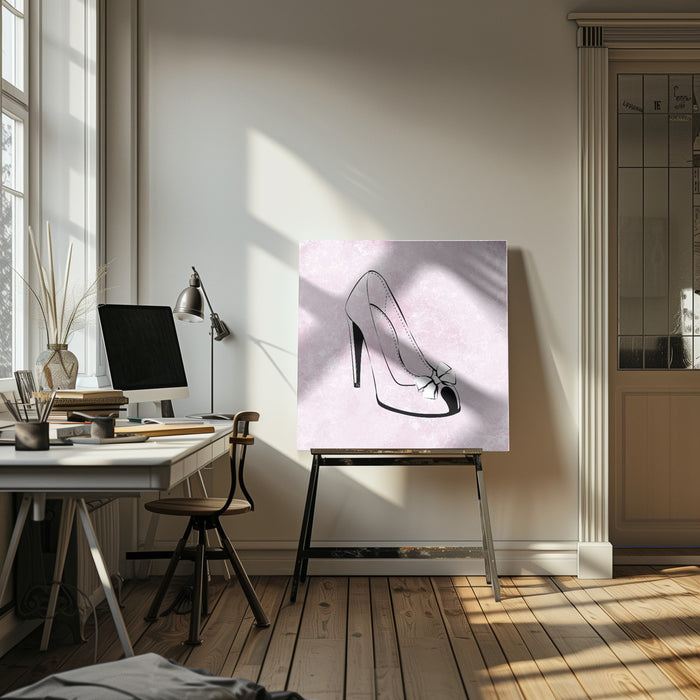 Cinderella by Martina Square Canvas Print Art for Modern Home Decor. Decorate your office or living room with canvas artwork