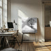 Roes Square Canvas Art  Silvija Danelsone 