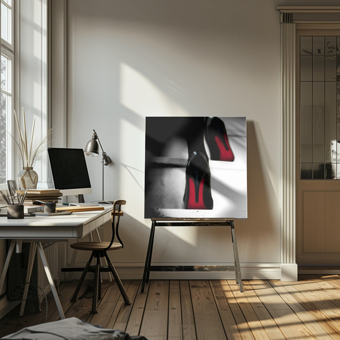 Paris Paris Square Canvas Art  Betina La Plante 