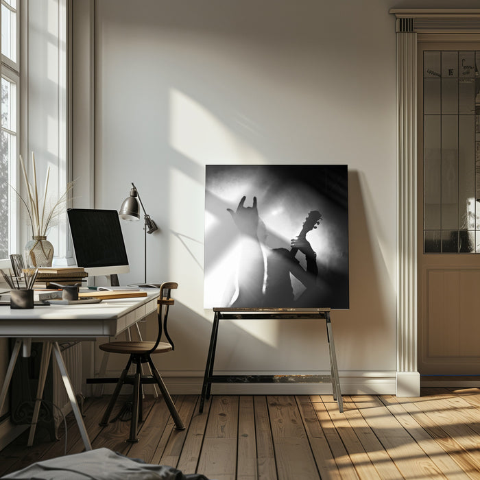 Mandragora by Veronika Klimonová (werdza) Square Canvas Print Art for Modern Home Decor. Decorate your office or living room with canvas artwork