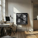 A Lonely Passage Square Canvas Art  Laura Mexia 