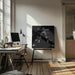 My New Baby by Kim Lennert Simonsen Square Canvas Print Art for Modern Home Decor. Decorate your office or living room with canvas artwork