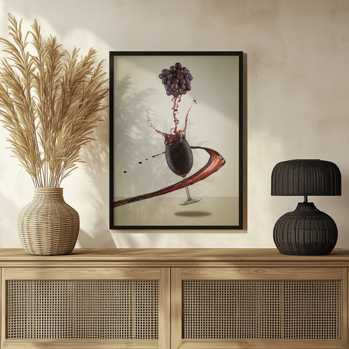 Making wine - Marc Sabat Framed Art | Home or Office Art