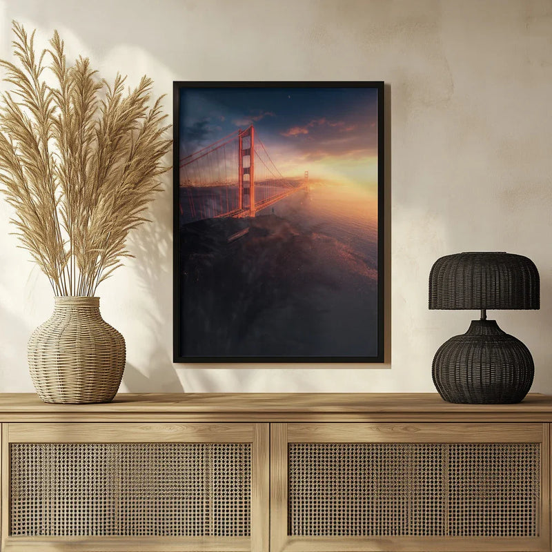 On the edge Framed Art David George | Home or Office Art