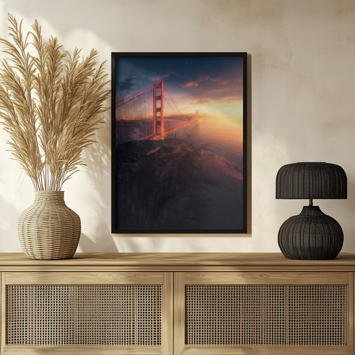 On the edge Framed Art David George | Home or Office Art