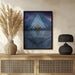 The piramid Framed Art Jorge Lopez Noval | Home or Office Art