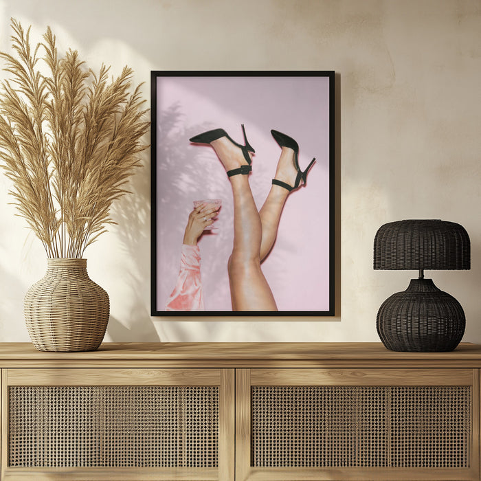 Cheers Peaches - Pictufy Studio III Framed Art | Home or Office Art