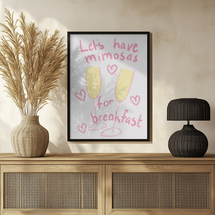 Morning Mimosas - Athene Fritsch Framed Art | Home or Office Art