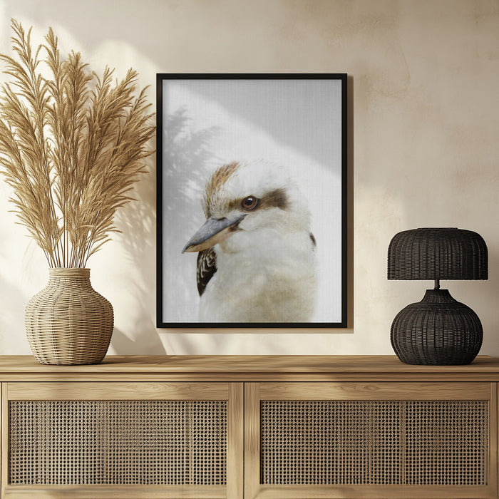 Peekaboo Kookaburra Framed Art Lola Peacock | Home or Office Art