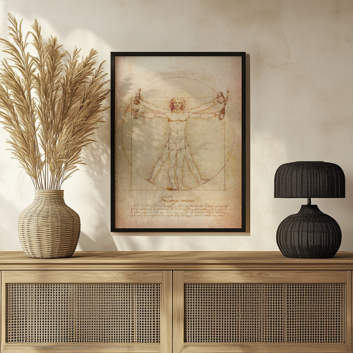 Friday Man - Artem Pozdniakov Framed Art | Home or Office Art