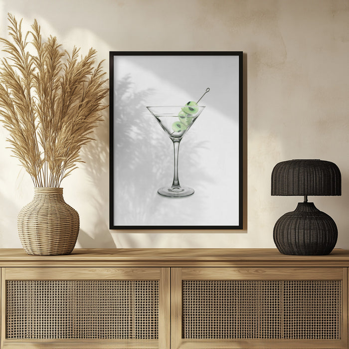 UFO Martini - Artem Pozdniakov Framed Art | Home or Office Art