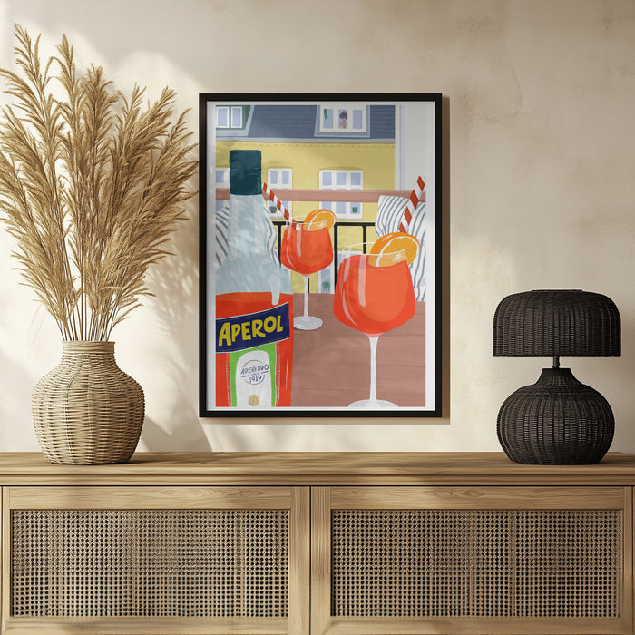 Balcony &quot;Hygge&quot; - ByKammille Framed Art | Home or Office Art