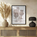 Layered Glass Harmony - Martina Framed Art | Home or Office Art