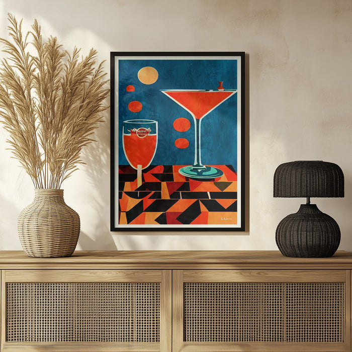 Midnight In Napoli - Bo Anderson Framed Art | Home or Office Art