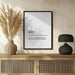 Quote Gin Question - Orara Studio Framed Art | Home or Office Art