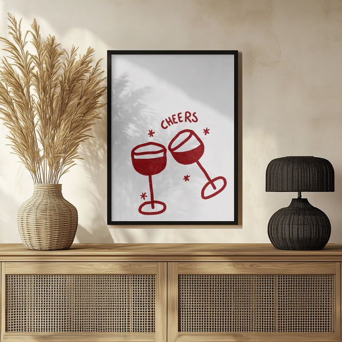 Toasting Delight - Athene Fritsch Framed Art | Home or Office Art