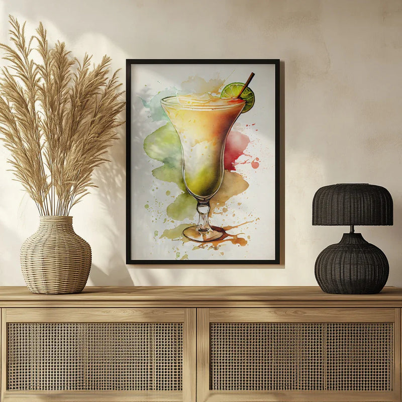 Drinks cocktail - Justyna Jaszke Framed Art | Home or Office Art