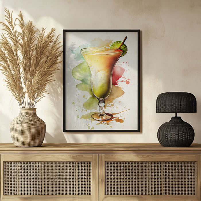 Drinks cocktail - Justyna Jaszke Framed Art | Home or Office Art