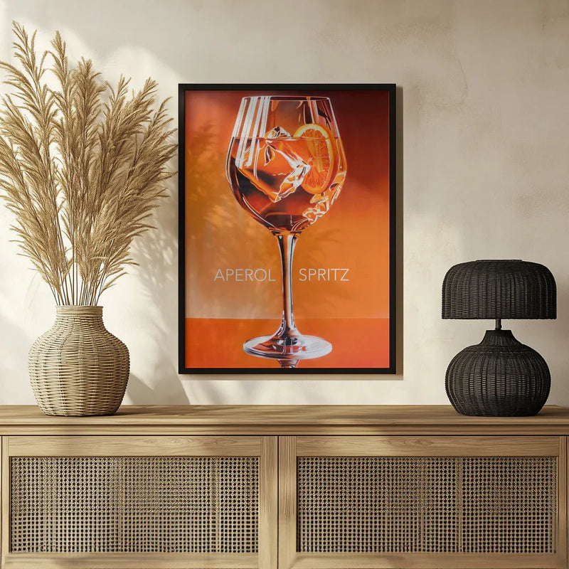 Aperol Spritz Orange - Andreas Magnusson Framed Art | Home or Office Art