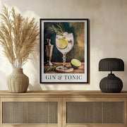 Gin &amp; Tonic - Andreas Magnusson Framed Art | Home or Office Art