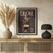 Bourbon De Leche Guinness Style Cat Art - The Whiskey Ginger Framed Art | Home or Office Art