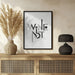 Wine Not hand-drawn text &amp; quote - Rio Soléy Framed Art | Home or Office Art