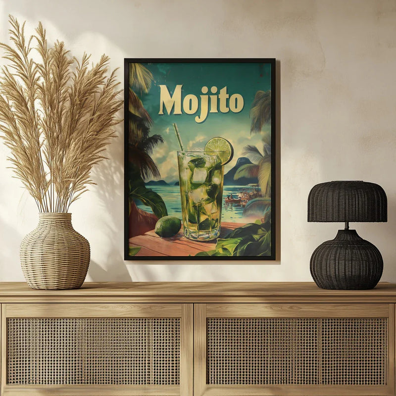 Mojito Vintage - Andreas Magnusson Framed Art | Home or Office Art