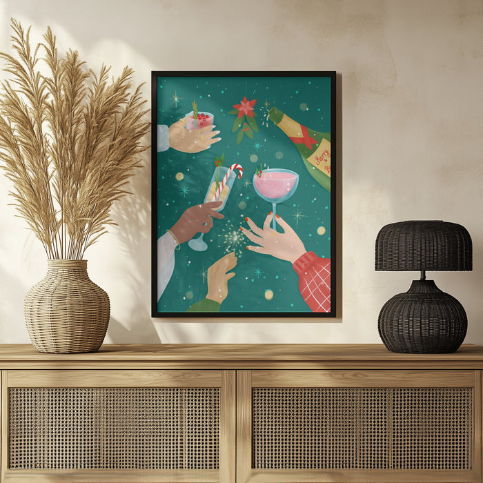 Cheers - Petra Lizde Framed Art | Home or Office Art