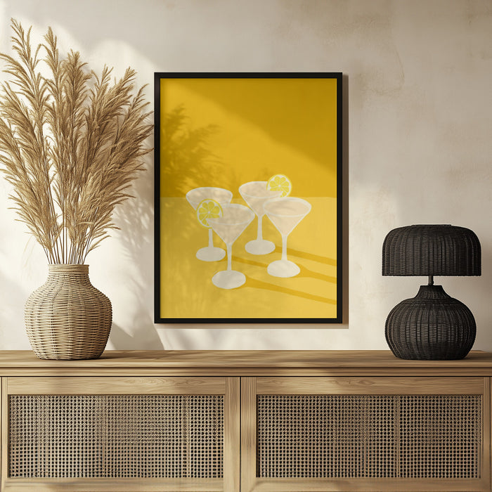 DRINKZ - Wilma Wenåker Framed Art | Home or Office Art
