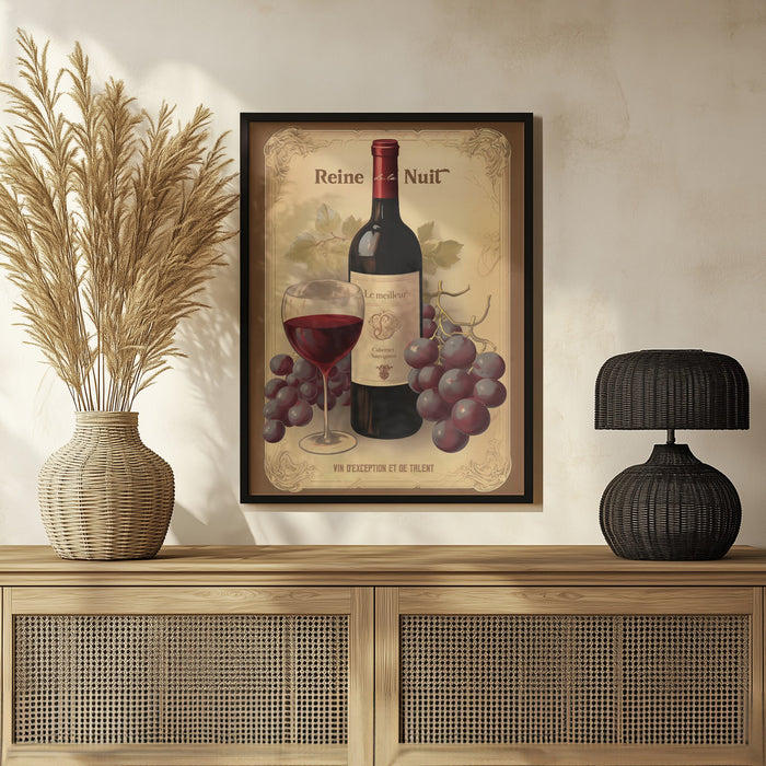 Reine De La Nuit - Andreas Magnusson Framed Art | Home or Office Art